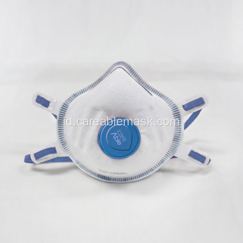 Cup Particulate Respirator FFP3 dengan Valve CE